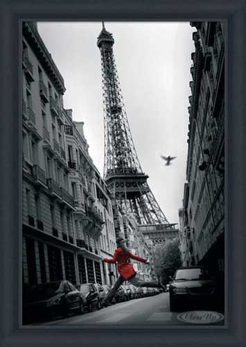 Eiffel Tower & Red Coat